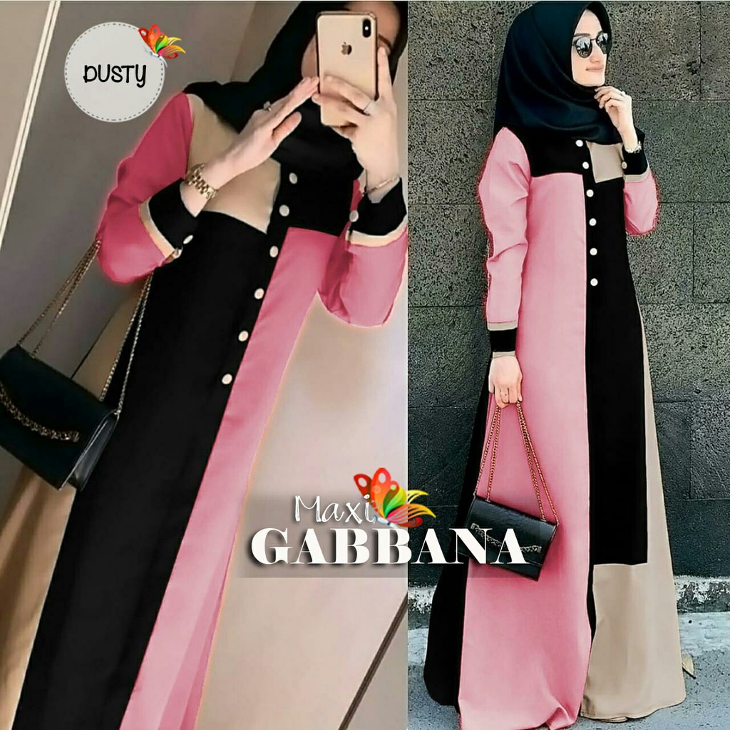 MAXI GABBANA 8Warna