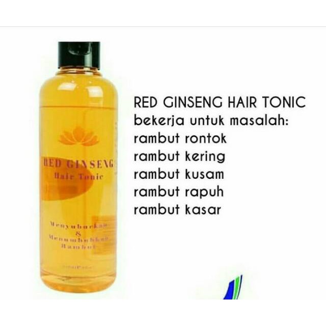 RED GINSENG HAIR TONIC PENYUBUR RAMBUT BPOM