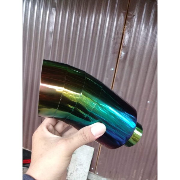 Variasi Ujung Knalpot Mobil Tailpipe Pelangi Knalpot mobil Fortuner Pajero Inovva Avanza Xenia Civic