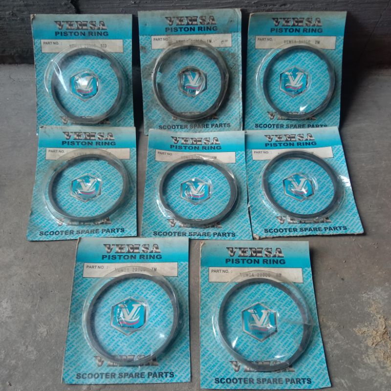 ring seher piston 200cc std 1m 2m 3m 4m 5m 6m 7m vespa excel200 spartan nos vemsa