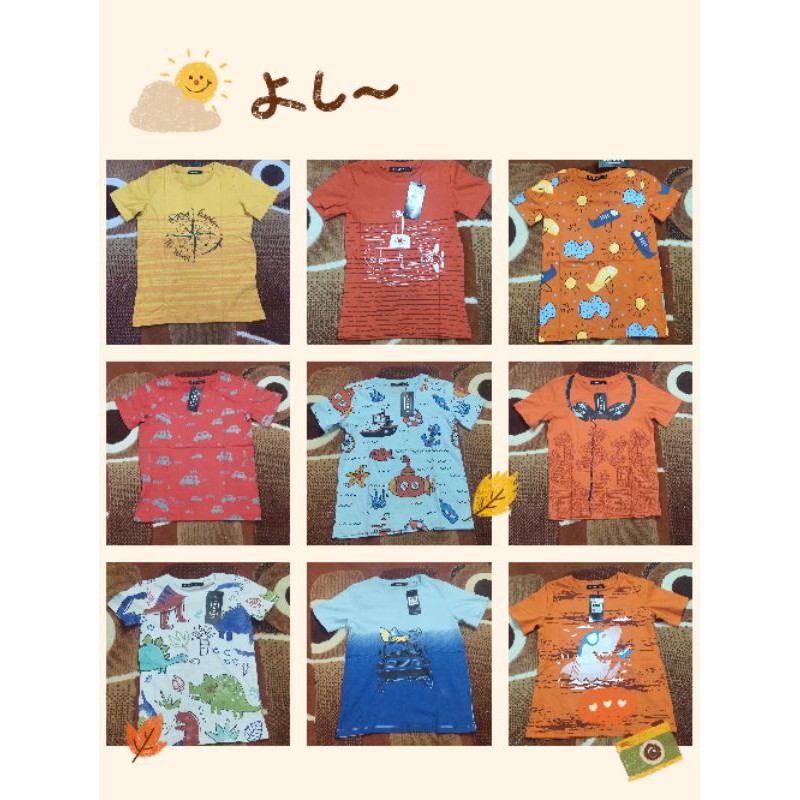 KAOS ANAK LAKI LAKI by Azhania kids