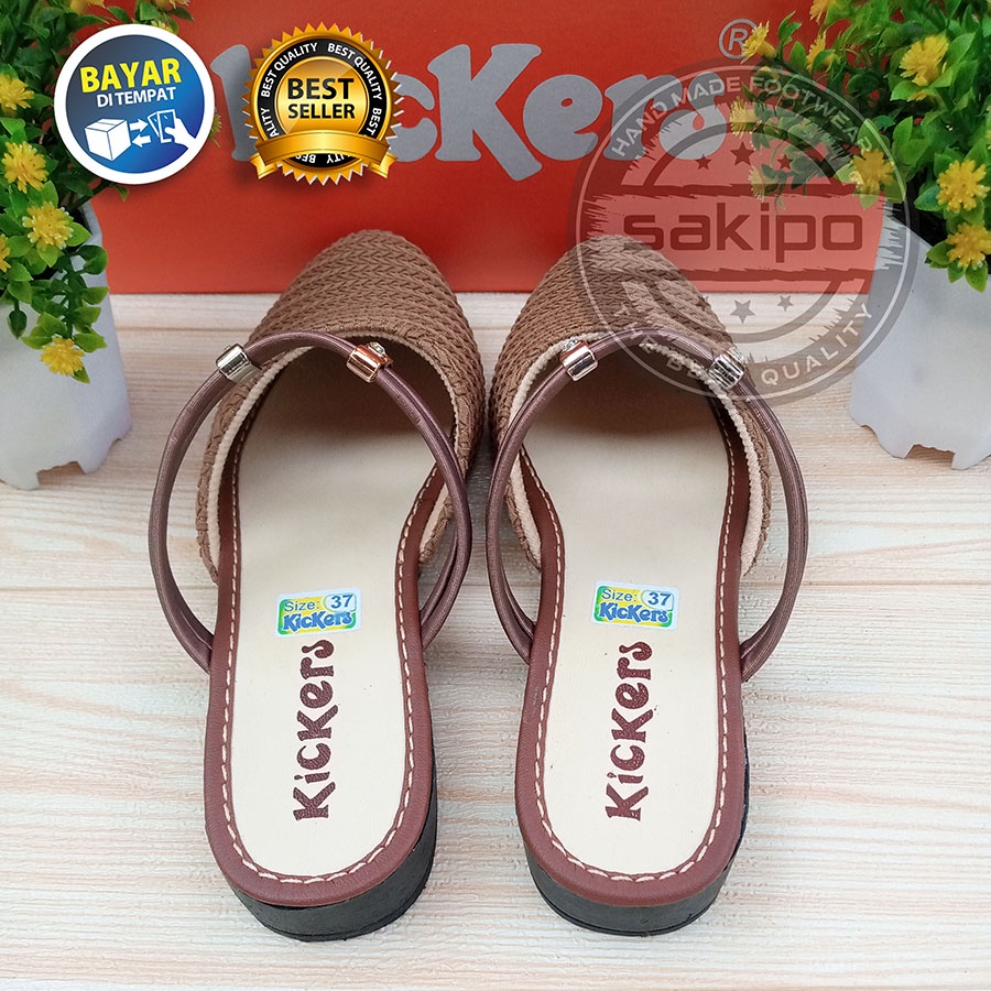 PROMO 8.8 SEPATU WANITA RAJUT LED TALI BALET DEWASA RAJUT KICKERS  / SLOP RAJUT MURAH UNIK / SAKIPO