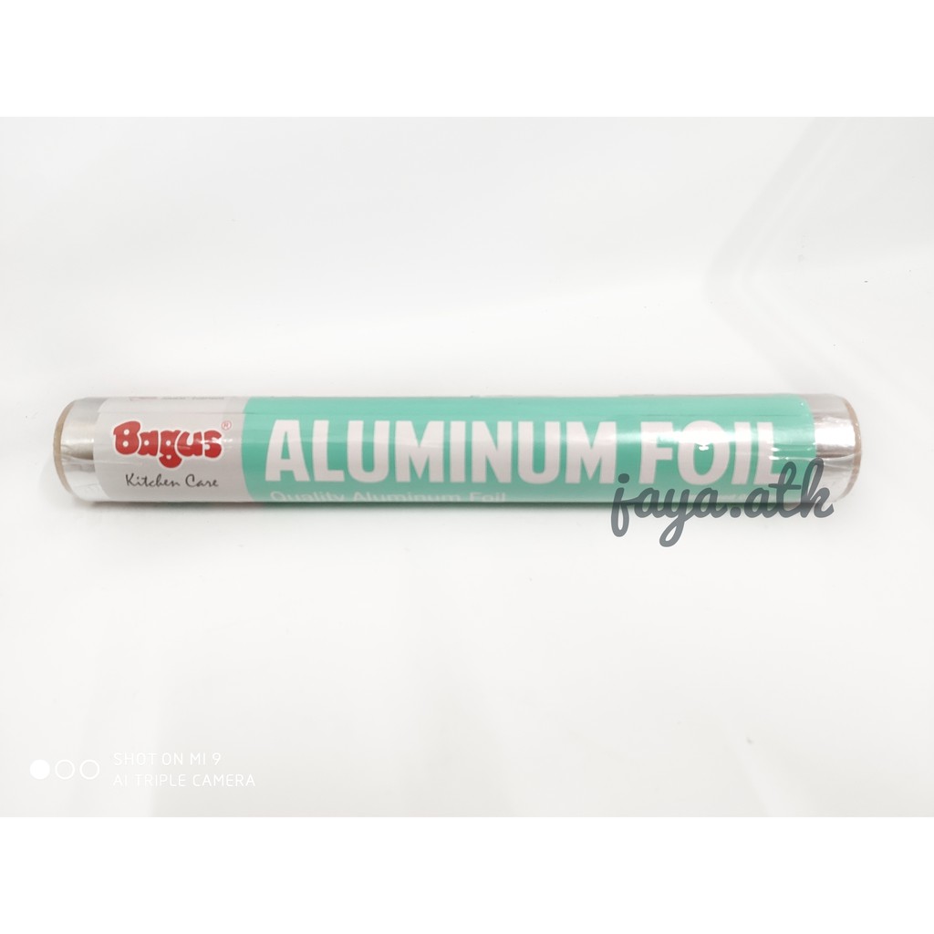 ALUMINIUM FOIL BAGUS PEMBUNGKUS MAKANAN BAGUS ISI ULANG REFILL 30 CM X 7 M WRAPPING W-21431