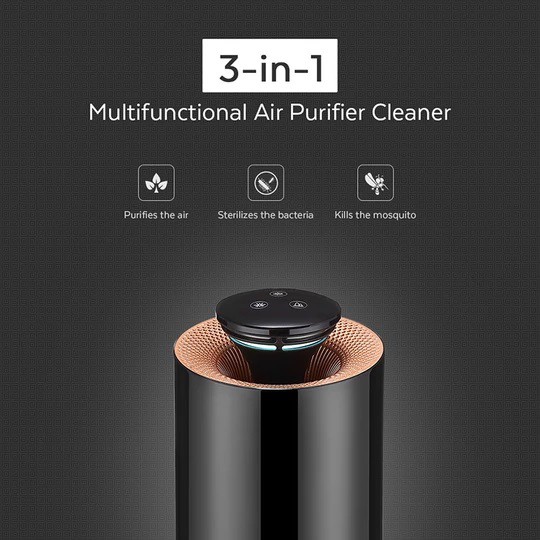 EP007X - 3-in-1 Multifunctional Air Purifier Cleaner Mosquito Killer - Lampu Nyamuk Penjernih Udara