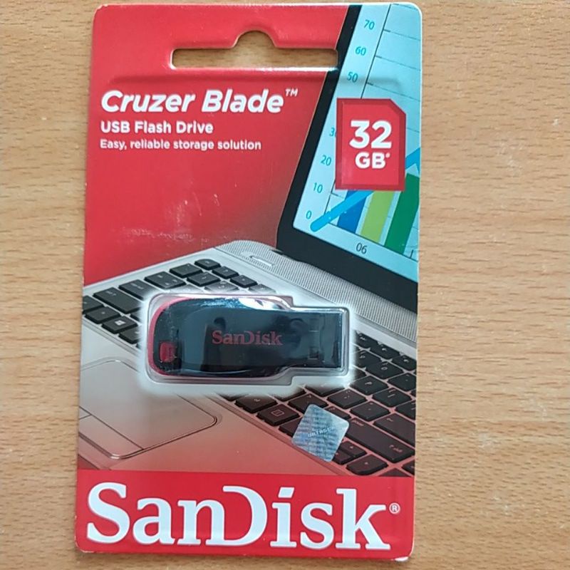 SanDisk Cruzer Blade USB Flash Drive 32GB (SDCZ50-032G)