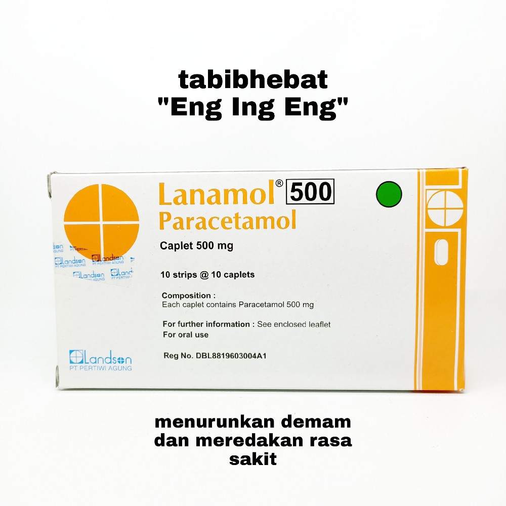 Paracetamol Box Lanamol