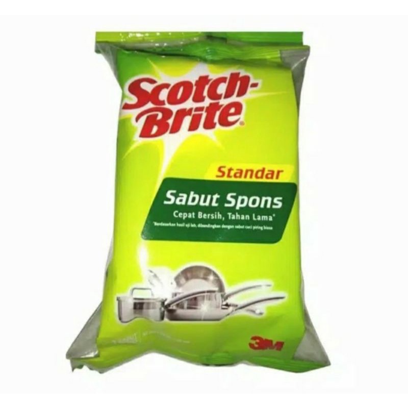 Spons Cuci Piring Scotch Brite / Busa Cuci Piring