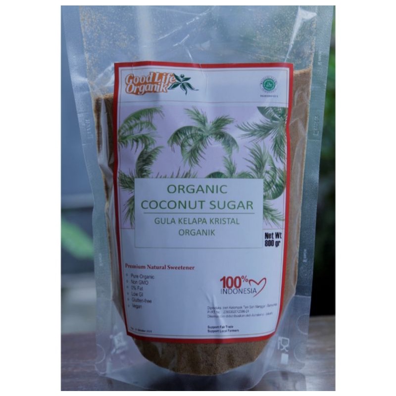 

250 gram Gula Kelapa Organik / Organik Coconut Sugar / Bukan Gula Aren / Gula Semut
