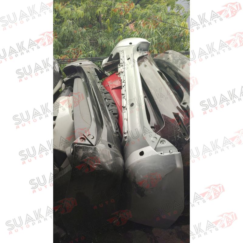 Bemper bumper belakang mitsubishi pajero sport 2017 2018 2019 original