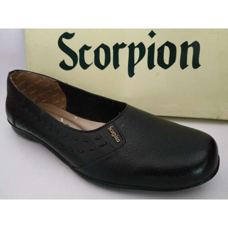 Sepatu Pantofel kulit Scorpion - 6008 (Original)