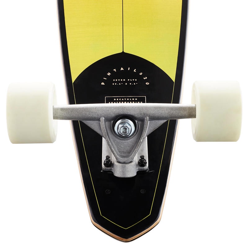 OXELO Pintail 520 Longboard Fullset Deck Kayu Truck Aluminium