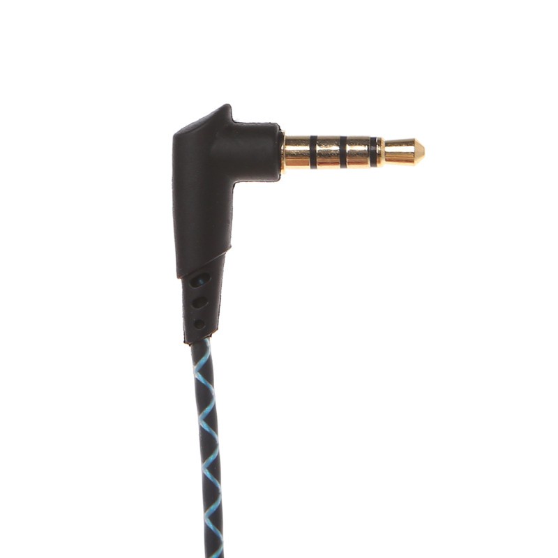 Cre Kabel Earphone Headphone Bengkok 3.5mm Dengan Mic Diy