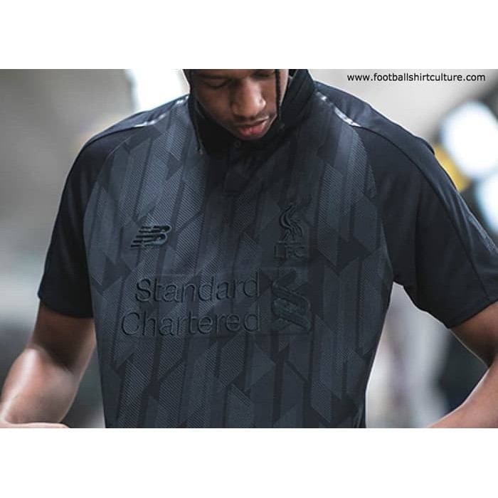 Jersey Baju Obral Liverpool_ Blackout BLACK OUT 18/19 Grade Ori Futsal