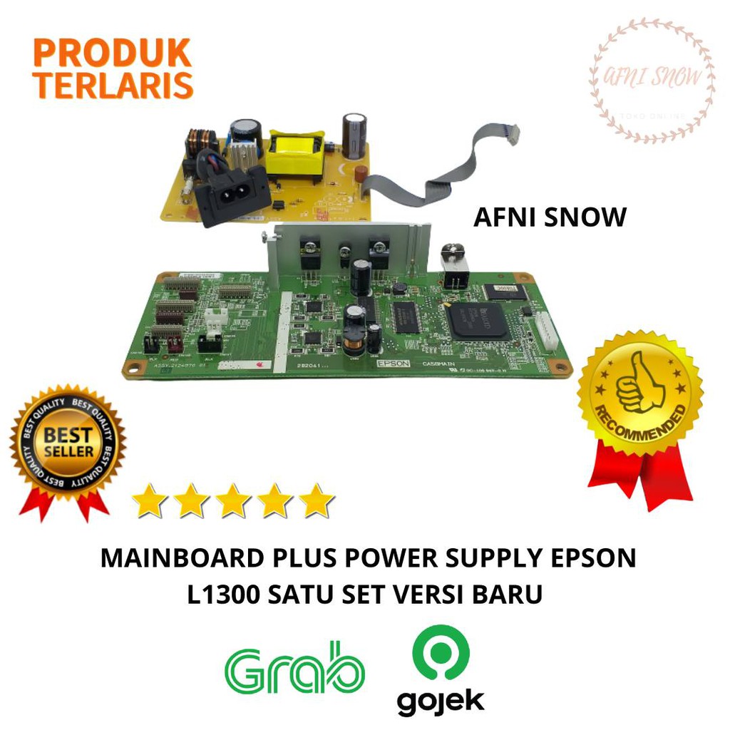 Mainboard Epson L1300 Plus Power Supply Epson L1300 1set Versi Baru