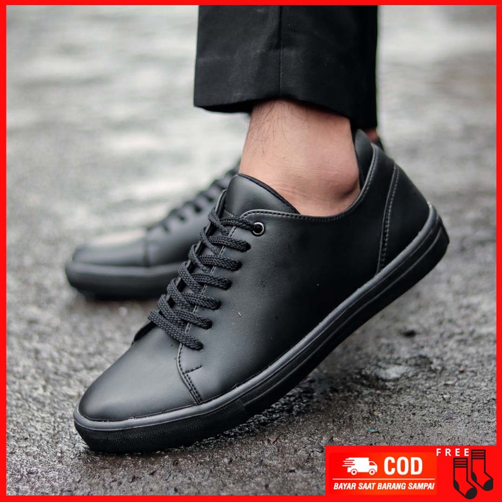 MOLK|SepatuFormal Casual Pria Asli Original Kulit Syintetik Fashion Simple Kekinian Main Gaya Laki