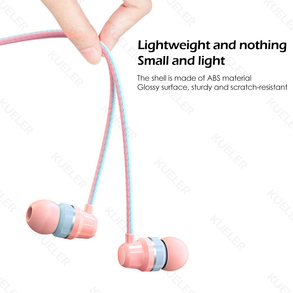 Headset Earphone Musik Hifi Bass Stereo 4D Noise Canceling Jack 3.5mm Dengan Microphone