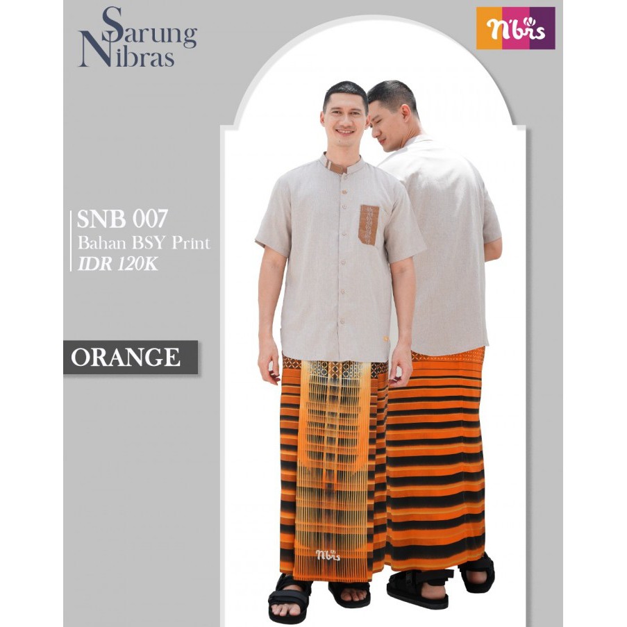 SARUNG NIBRAS PRIA DEWASA SNB 007