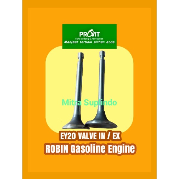 EY20 Valve In-Ex mesin bensin ROBIN