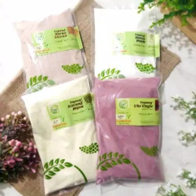

cs777vv Tepung Organik Mpasi Beras Merah/Putih/Ubi Ungu/Pisang 500Gr - Beras Putih Da01D100