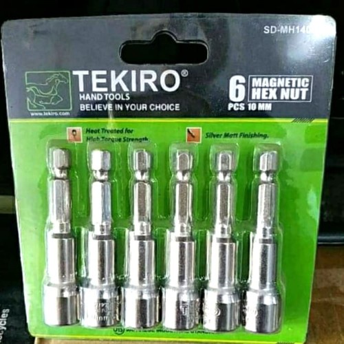 Tekiro MAGNETIC NUT SETTER 65MMx10MM / MATA BAUT SPANDEK 10MM