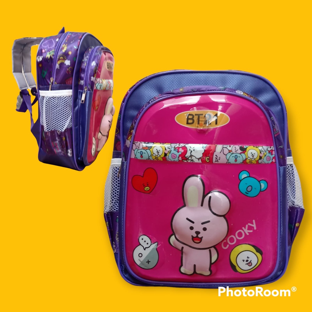 RANSEL SEKOLAH ANAK TK PEREMPUAN BT21