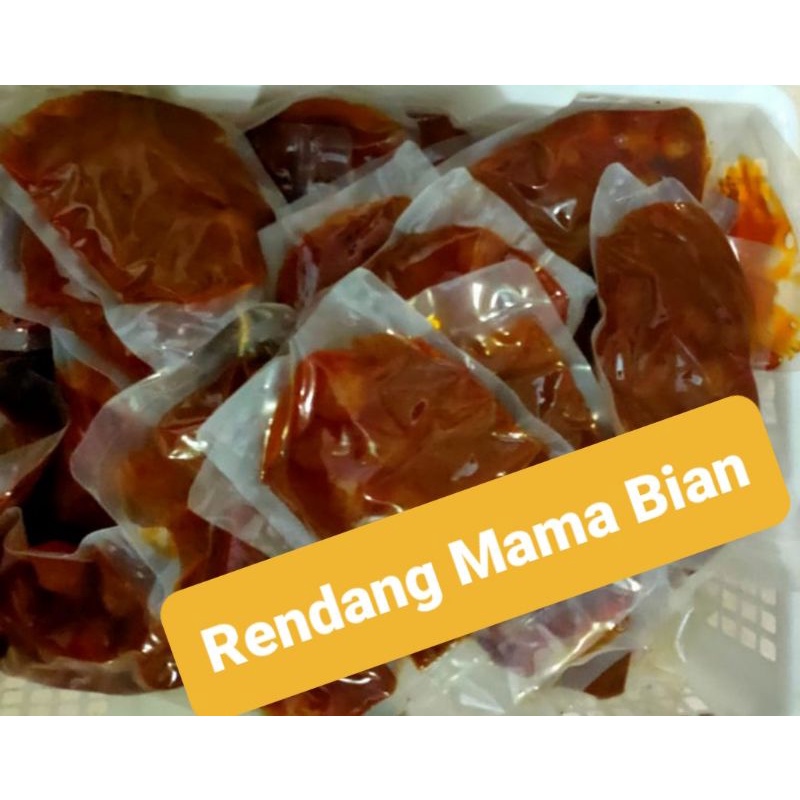 

Rendang Sapi Kemasan Vacum 250Gr