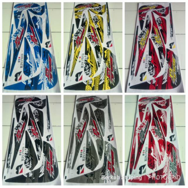  Bisa COD Striping Stiker  Lis Variasi  Motor  Yamaha Mio 