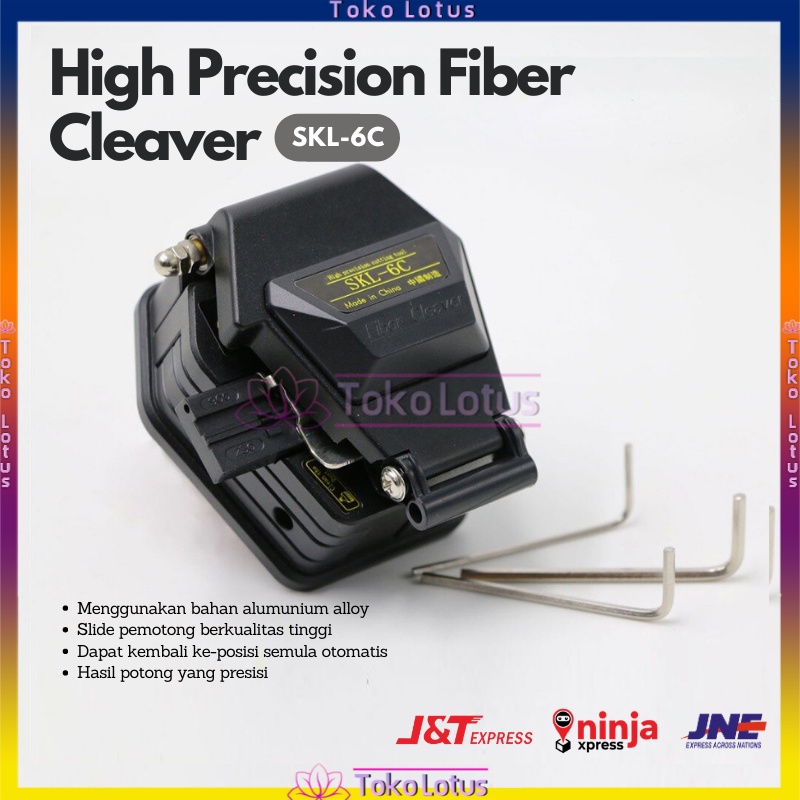 Fiber Optik Cleaver SKL-6C Fiber Optic Metal Cleaver SKL-6C [Bisa Bayar Ditempat / COD]