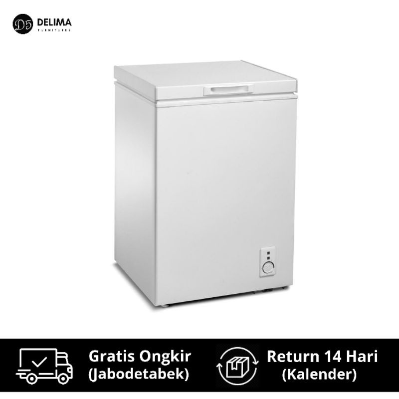 Chest Freezer 100 Liter Polytron PCF 117