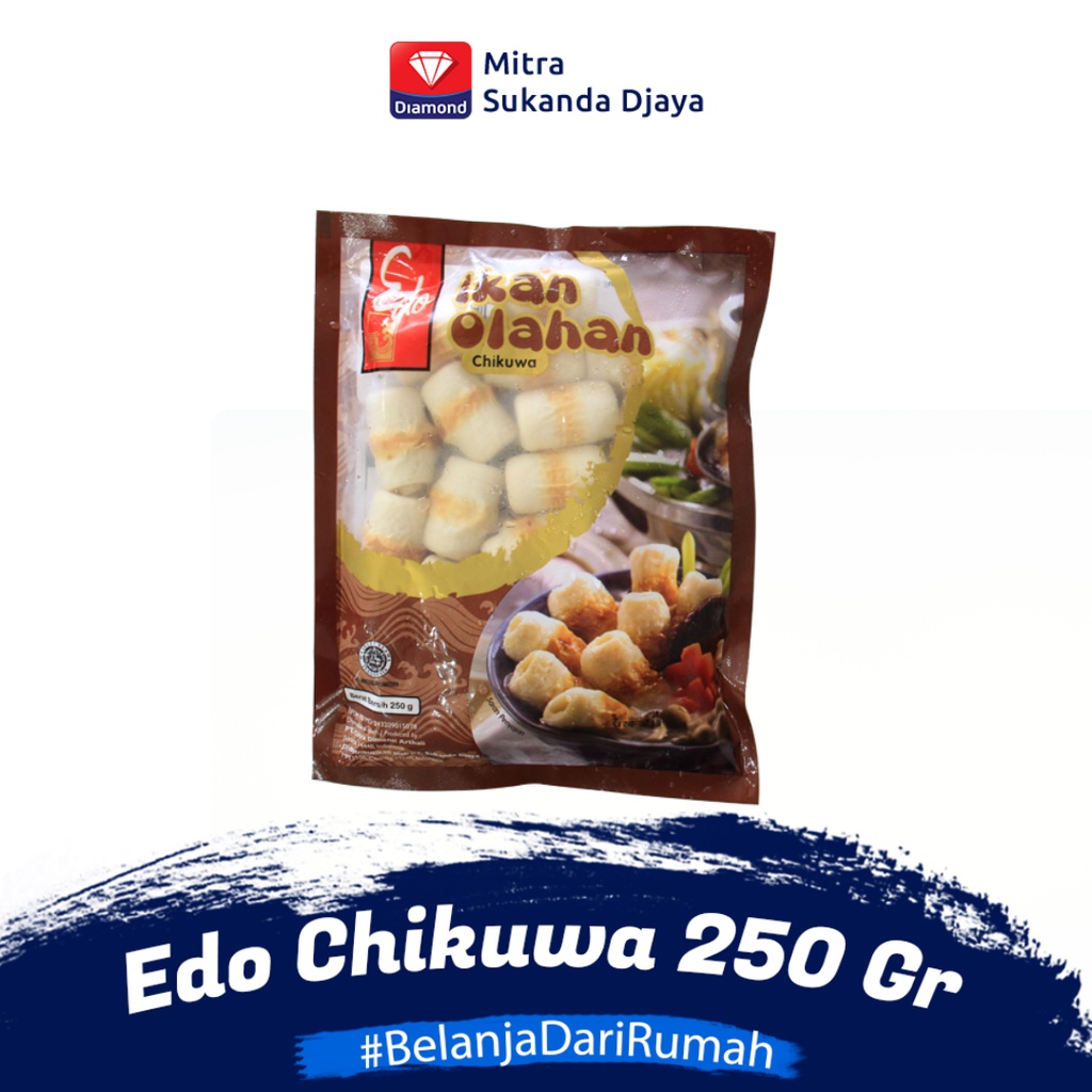 

Olahan Ikan Frozen - Edo Chikuwa 250Gr