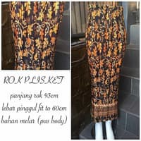 Rok Plisket Batik Spesial Lebaran Termurahhh Kwalitas Premium