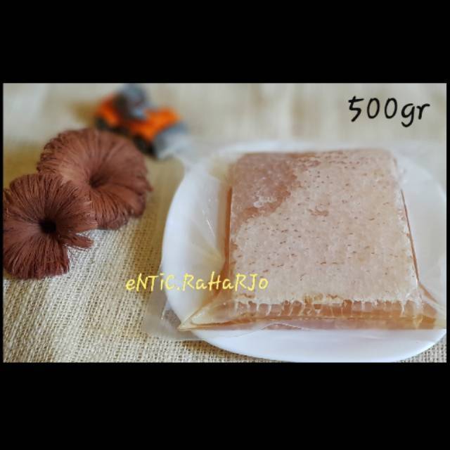 [COD]MADU SARANG MURNI HONEYCOMB MELLIFERA SARANG MADU 500Gr &amp; 250Gr Asli 100%  RAW HONEY