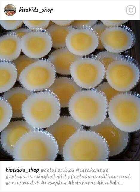 Mika pudding/puding telur ceplok isi 50pcs