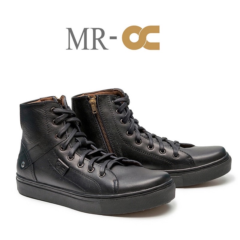 SEPATU KULIT PRIA BOOT MR-OC SEPATU KULIT ASLI / COD / BAYAR DITEMPAT