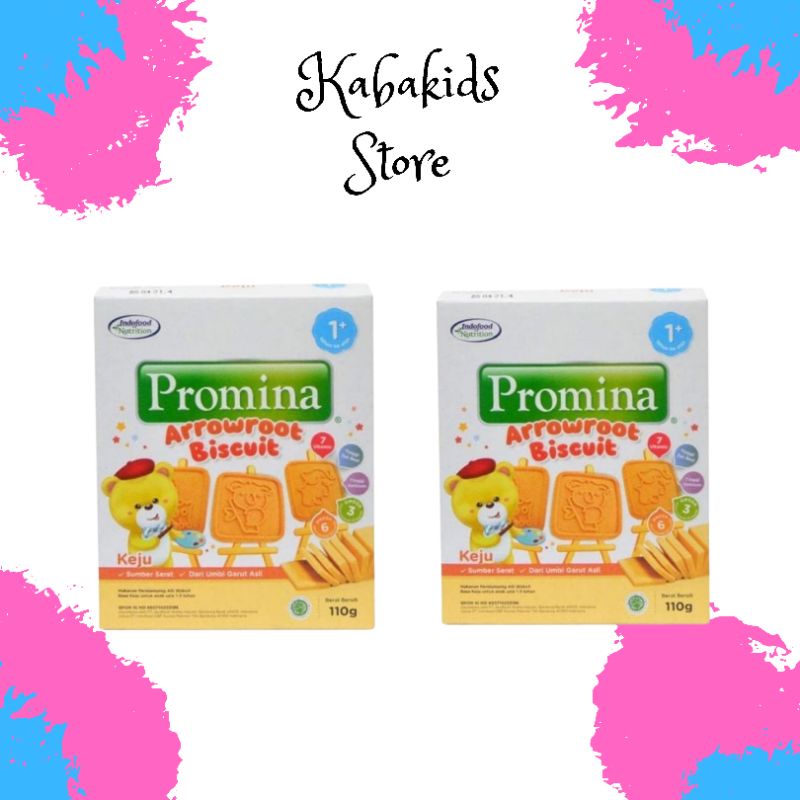 

Promina Arrowroot Cookies Keju 110gr