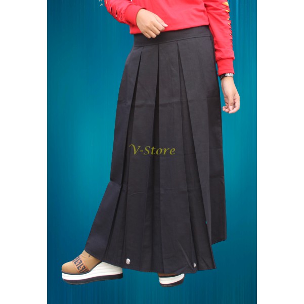Rok Ring Panjang Rok Wanita Rok Kerja Modis Wanita Warna Hitam Rok Wanita Model Numia Skirt