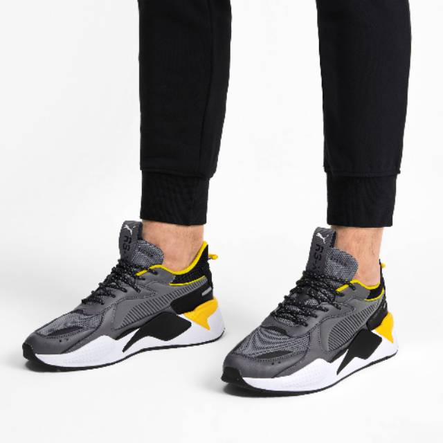 PUMA RS-X CORE BATMAN GREY YELLOW PREMIUM ORIGINAL