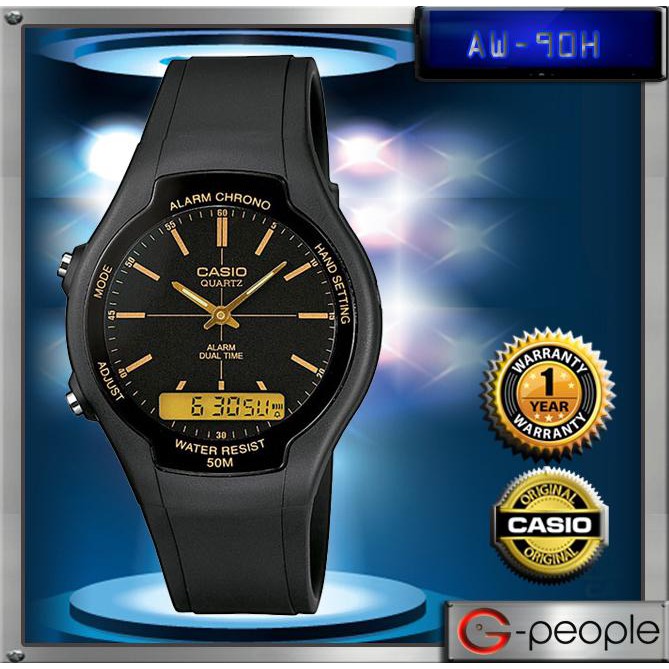 Jam Tangan Casio Pria AW-90H-9E Original
