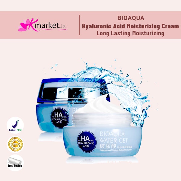 [BPOM] BIOAQUA HYALURONIC ACID MOISTURIZING CREAM