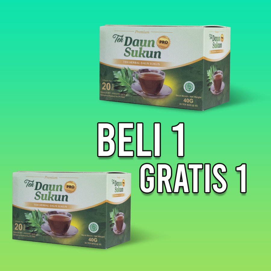 PROMO PREMIUM Teh Daun Sukun Pro Original | Ready Grab Gosend Promo Beli 1 Gratis 1 Manjur Batu Ginj