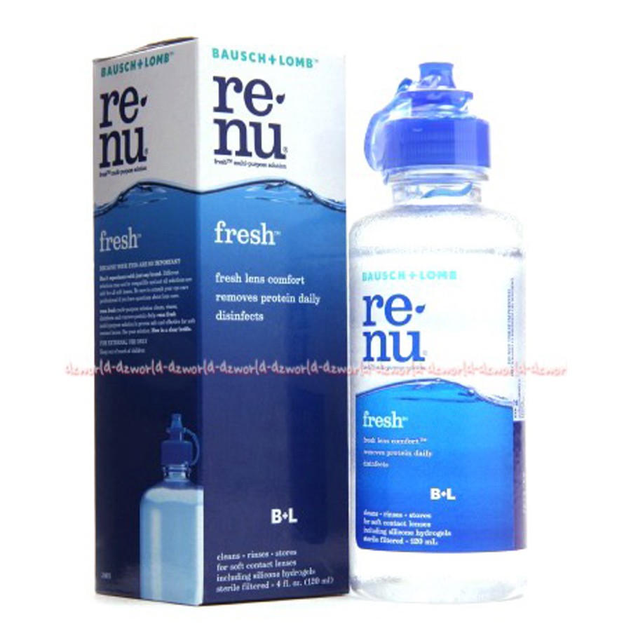 Renu fresh Re-nu pembersih softlense Botol 335ml