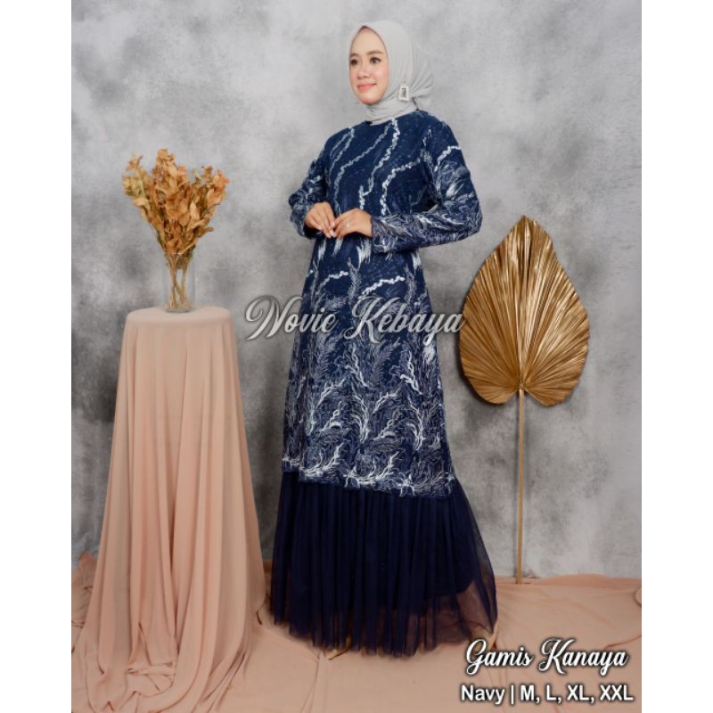 REALPICT Kebaya Gamis Tutu / Kebaya Gamis Modren / Kebaya Terbaru / Gamis Tutu Modren