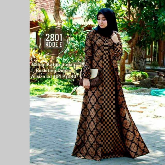 Paling Murah Gamis Batik Cinta Maxi m3kDNVfkNmMWA