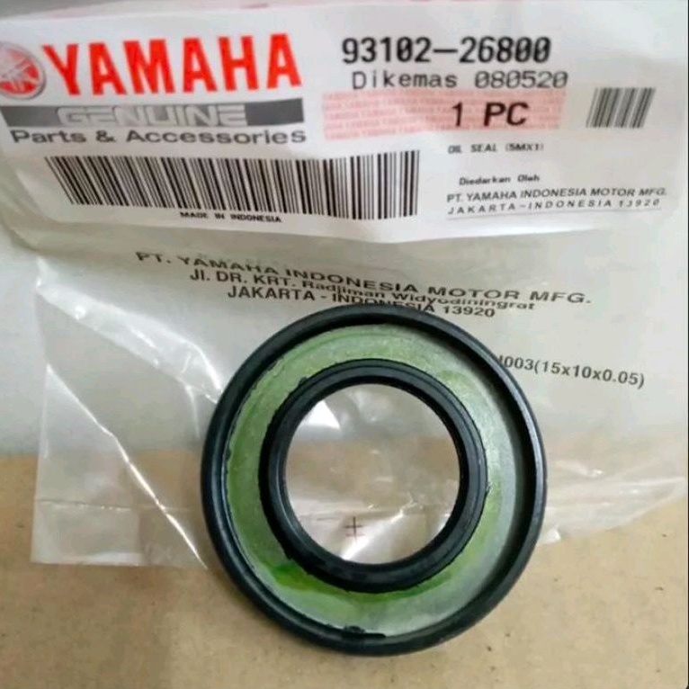 SEAL AS RODA BELAKANG MIO SPORTY SMILE MIO SOUL FINO KARBU ORI YGP SIL ORIGINAL YAMAHA 93102-26800