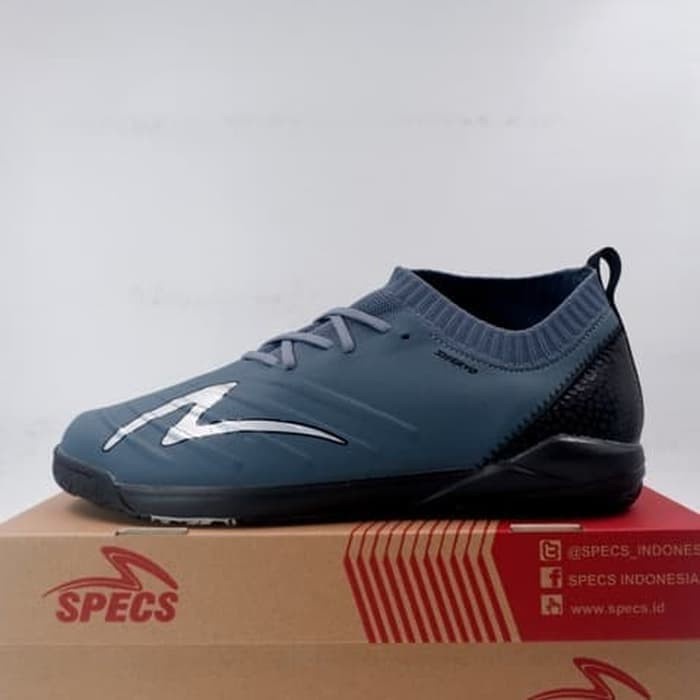 Sepatu Futsal Specs Swervo Galactica Elite IN Blue Black 401100 Ori