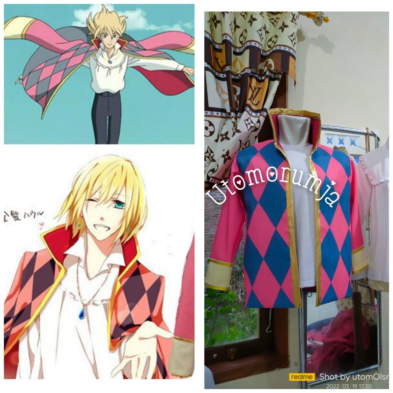 utomorumja kostum howl costume cosplay