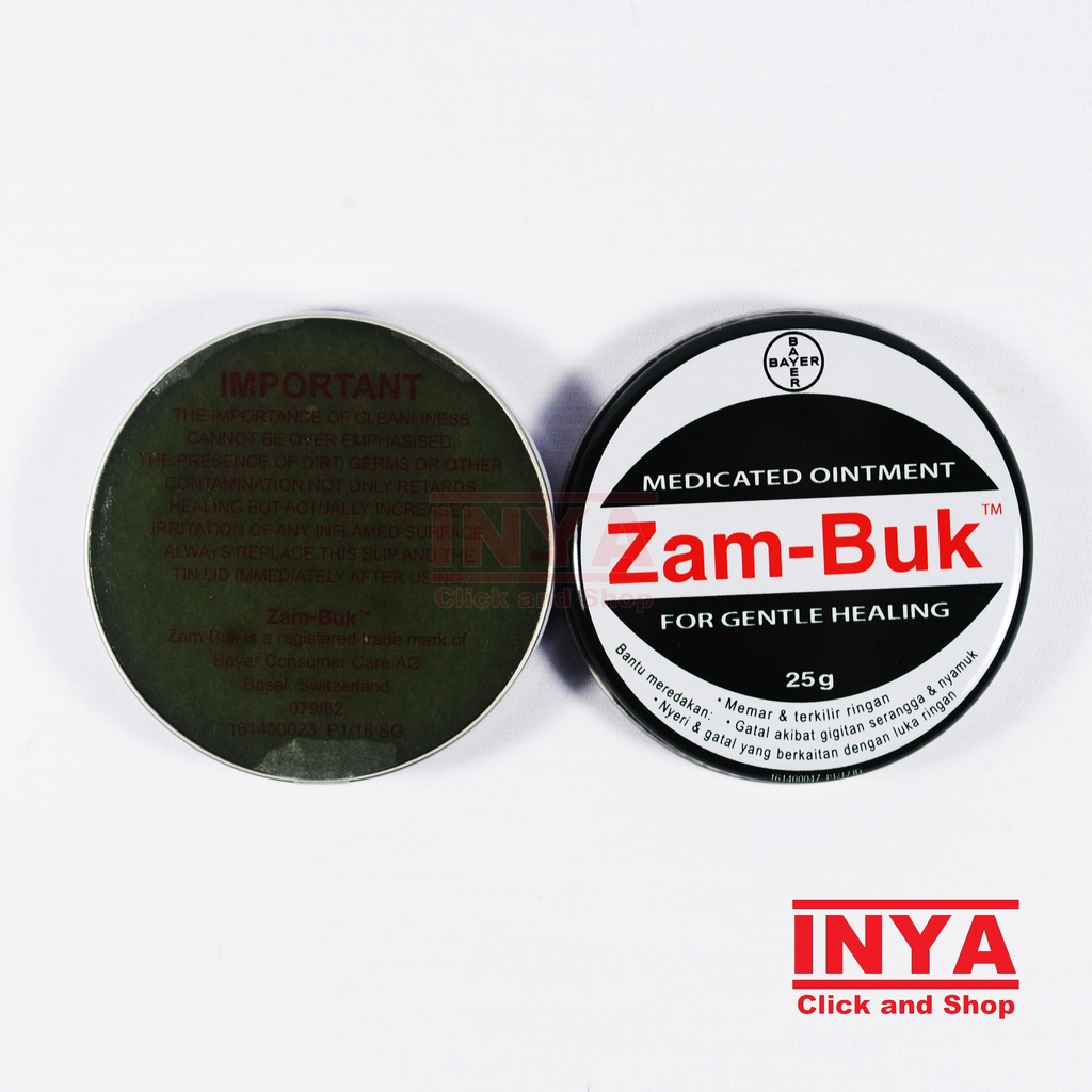 ZAMBUK MEDICATED OINTMENT FOR GENTLE HEALING 25gr - ZAM BUK BAYER