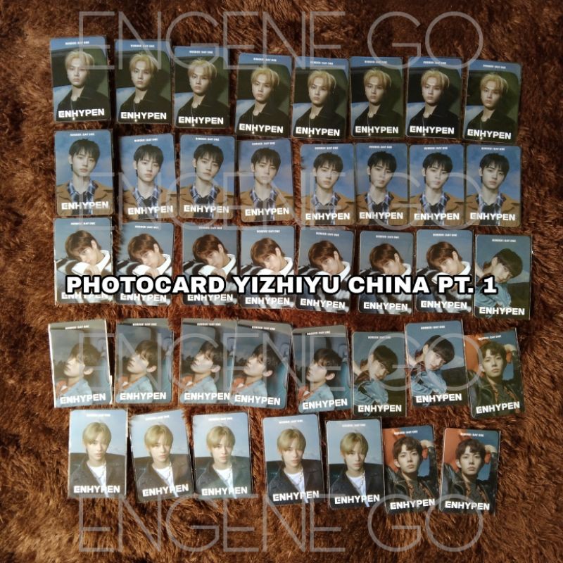 ENHYPEN Photocard Yizhiyu China Pt. 1