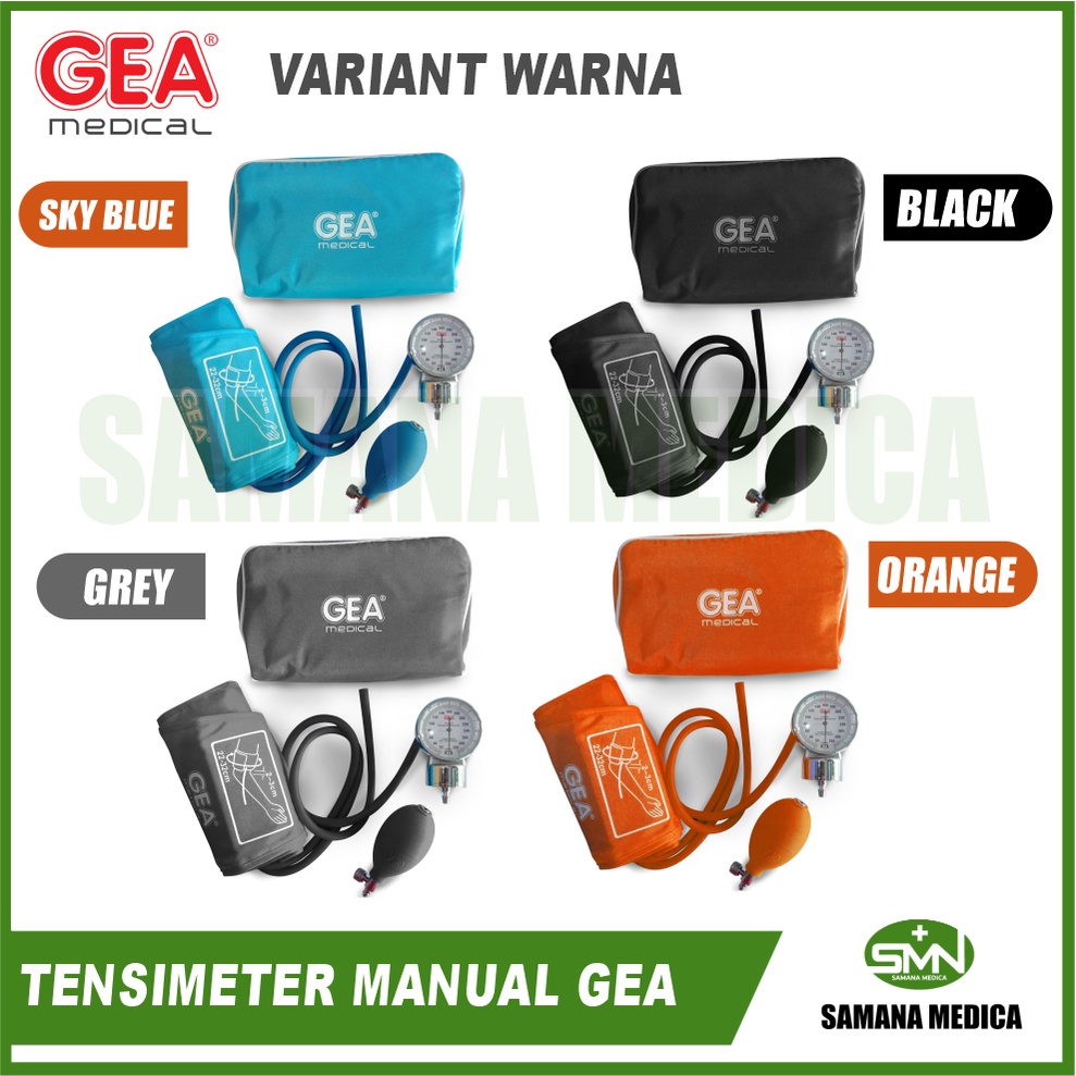 Tensimeter Manual MC-20(-50) GEA Aneroid Alat cek Tekanan Darah DELUXE