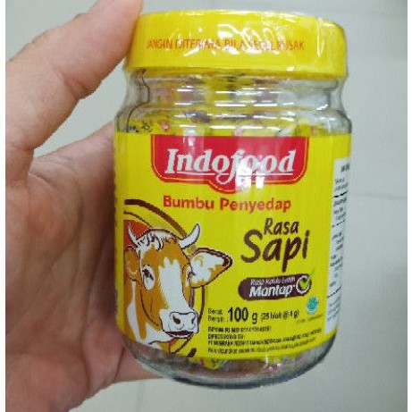 

INDOFOOD bumbu penyedap rasa sapi 100 gr (25 blok x 4 gr) - kaldu blok